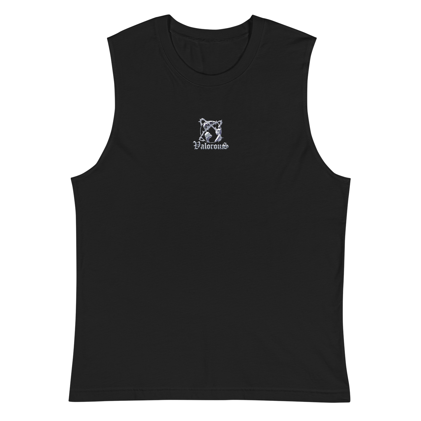 Valorous Forever Chrome Logo Muscle Tee