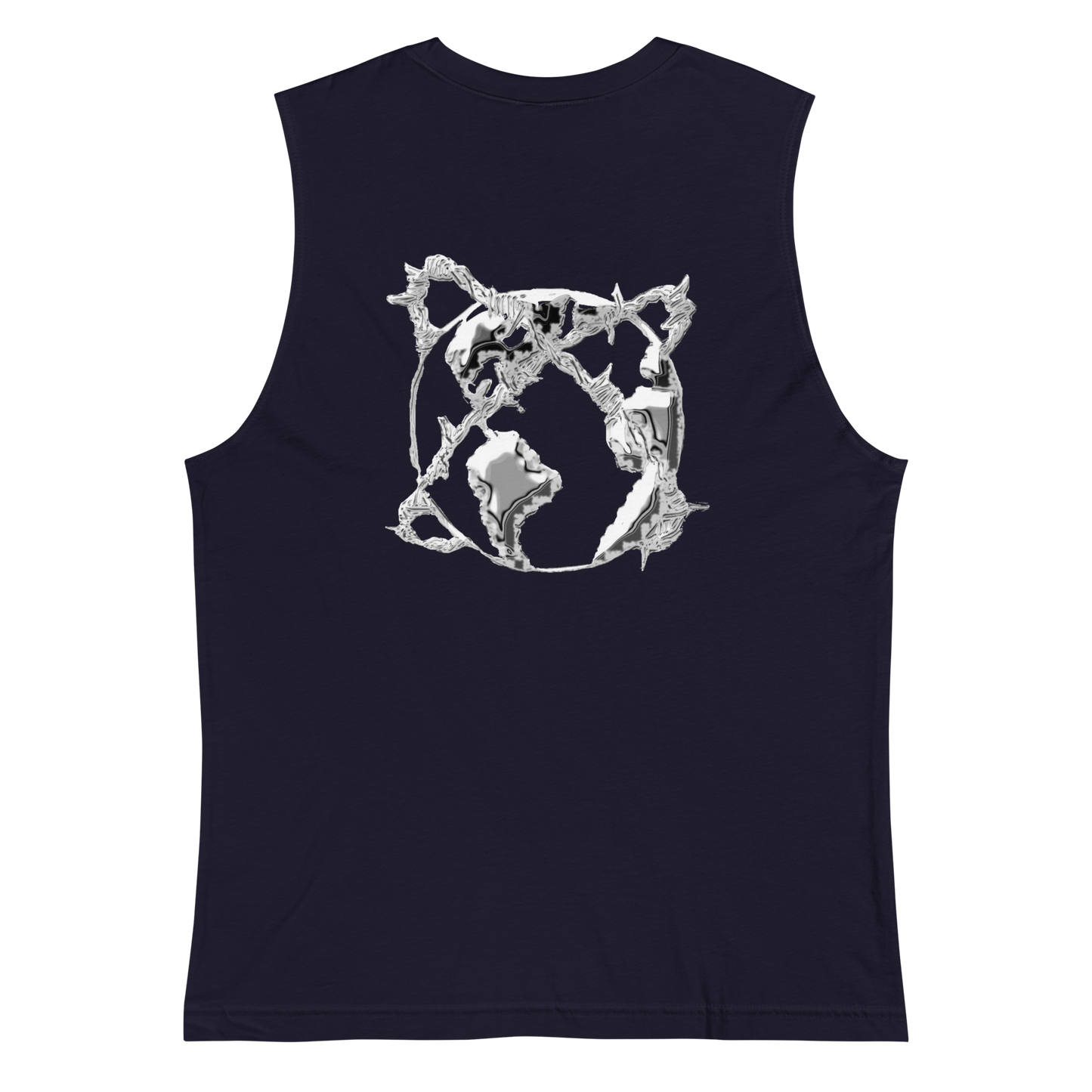 Valorous Forever Chrome Logo Muscle Tee